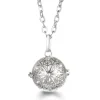 Russia Tradition Chime Exquisite Angel Wings Caller Necklace Essential Oil Diffuser Pregnant Woman Aromatherapy Pendant Jewelry - Necklace 1Pcs-200003454