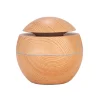 Home Wood Grain Air Humidifier Purifier Aroma Diffuser USB Ultrasonic Cool Mist Sprayer Essential Oil Fragrance - Light color