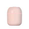Portable USB Ultrasonic Air Mini Humidifier Essential Oil Diffuser Car Purifier Aroma Anion Mist Maker with LED Lamp Lighting - Pink