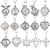 Russia Tradition Chime Exquisite Angel Wings Caller Necklace Essential Oil Diffuser Pregnant Woman Aromatherapy Pendant Jewelry