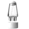 6ml Scalp Applicator Mini Head Massager Roller Ball Brush Hair Growth Essential Oil Medicine Liquid Applicator Massage Comb - WHITE